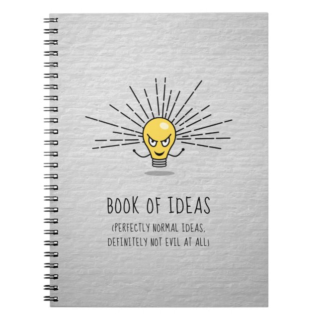 Ideenbuch Notizblock (Vorderseite)