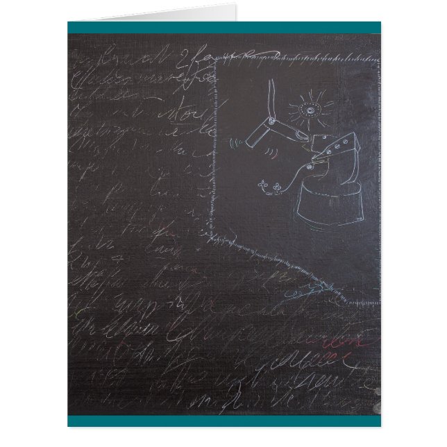 Idées blanches et Blackboards 1 Big Card (Devant)