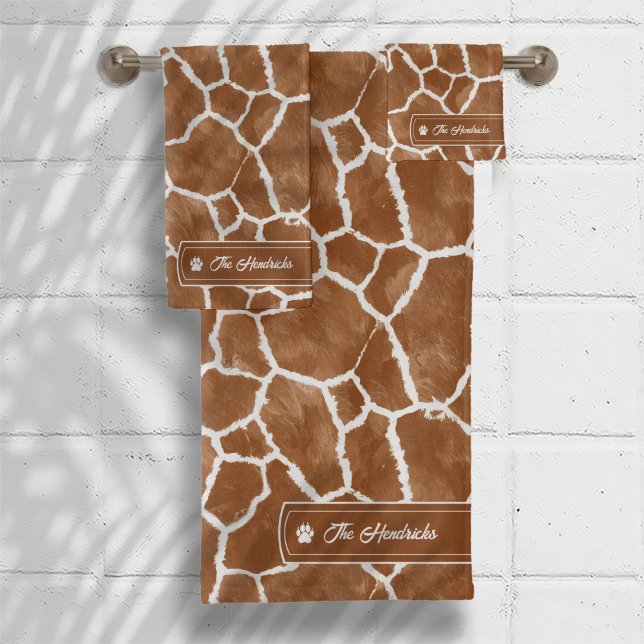 Idées sauvages Étiquette d'or Giraffe ID1160 (Créateur téléchargé)