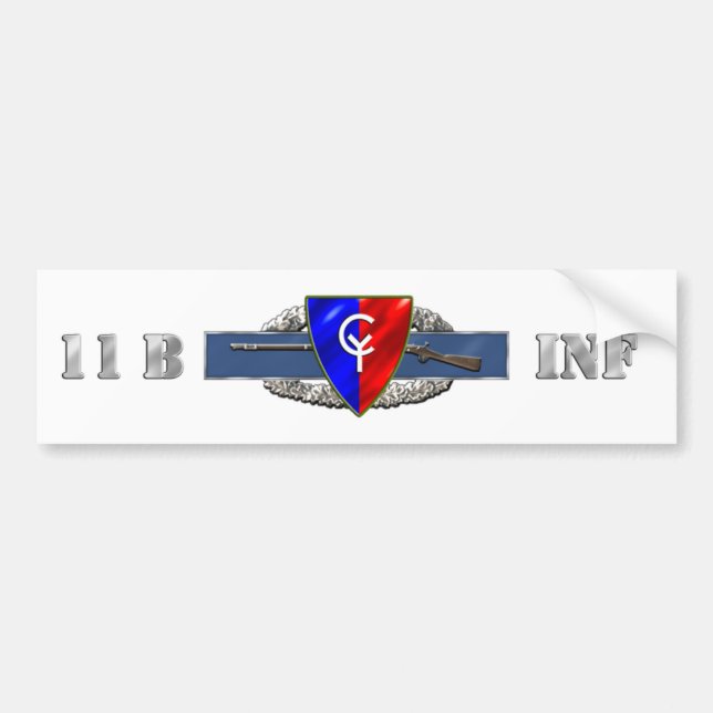 Identifikation DER INFANTERIE-11B 38. Autoaufkleber (Vorne)