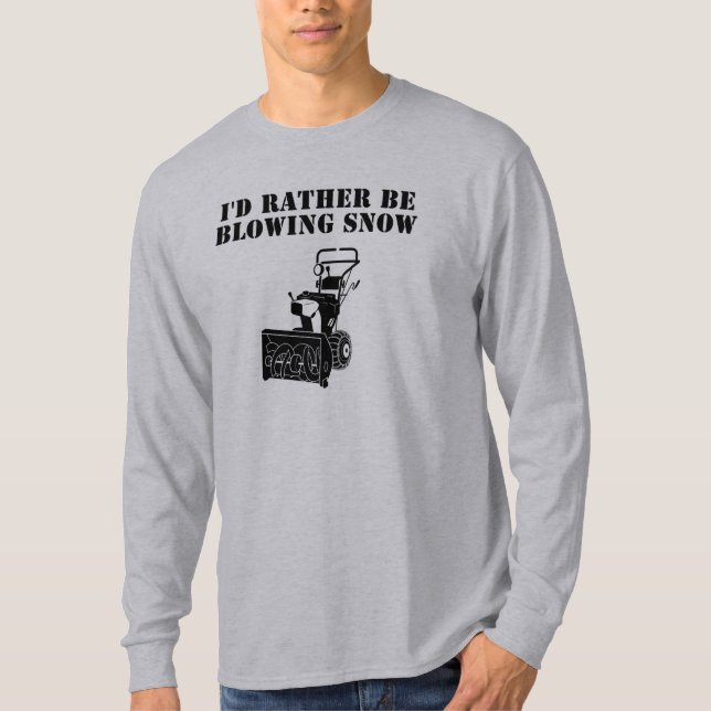 Identifikation eher brennt Schnee durch T-Shirt (Vorderseite)