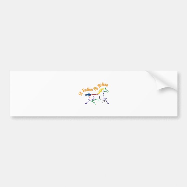 Identifikation eher reitet autoaufkleber (Vorne)
