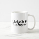 Identifikation ist eher 40 als schwanger kaffeetasse<br><div class="desc">Identifikation ist eher 40 als schwanger</div>
