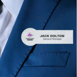 Identifizierungskennzeichnung des Mitarbeiters Namensschild