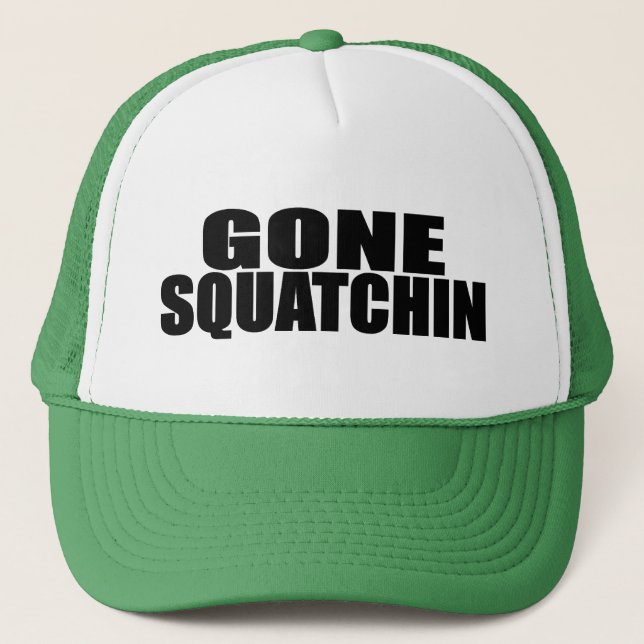 IDENTISCH zu BOBO *ORIGINAL* GEGANGENEM SQUATCHIN Truckerkappe (Vorderseite)