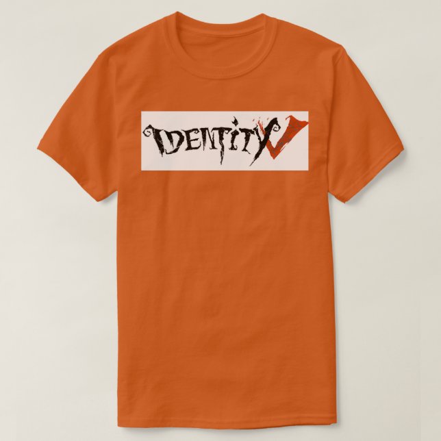 Identität v T-Shirt (Design vorne)