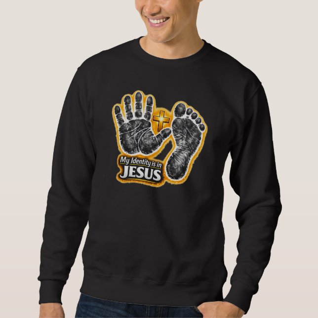 Identitätsdrucke Sweatshirt (Vorderseite)