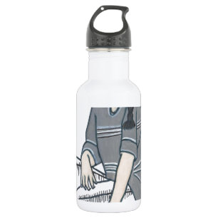 Identitätskrise Edelstahlflasche