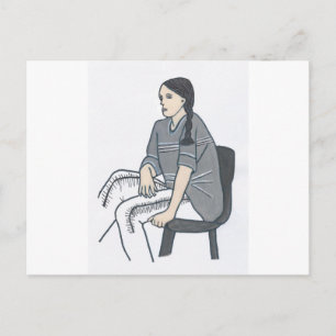 Identitätskrise Postkarte