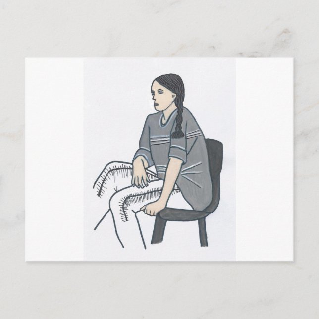 Identitätskrise Postkarte (Vorderseite)