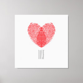 Identity of Love Leinwanddruck