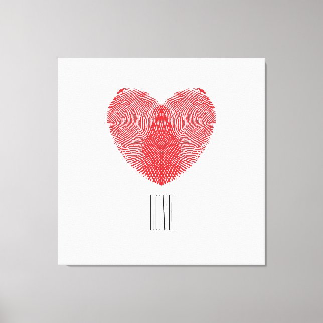 Identity of Love Leinwanddruck (Vorderseite)