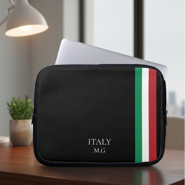 Identity Tech Custom Minimal Black Laptop Sleeve I (Von Creator hochgeladen)