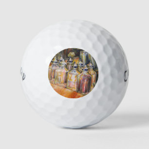 Ideologie des goldenen Lichts Golfball