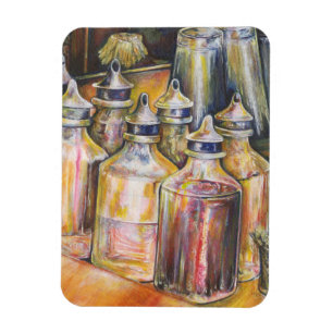 Ideologie des goldenen Lichts Magnet