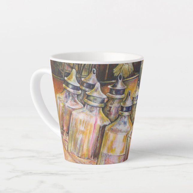 Ideologie des Goldenen Lichts Milchtasse (Linke Ecke)