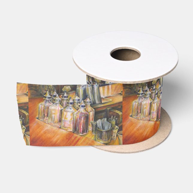 Ideologie des goldenen Lichts Satinband (Spule)