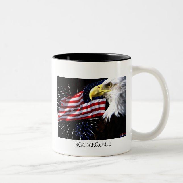 Idependence Zweifarbige Tasse (Rechts)