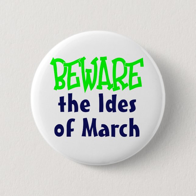 Ides des März Button (Vorderseite)