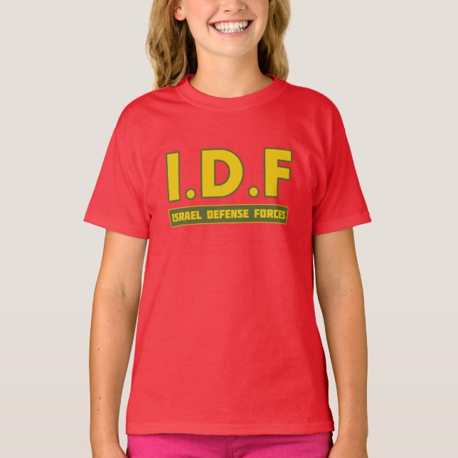 IDF-israelische Streitkräfte 3 colorize T-Shirt (Vorderseite)