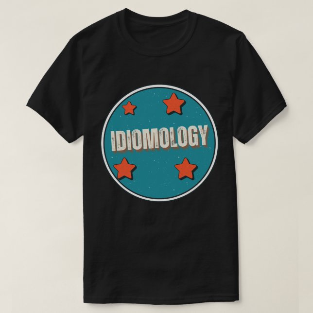 Idiomologie T-Shirt (Design vorne)