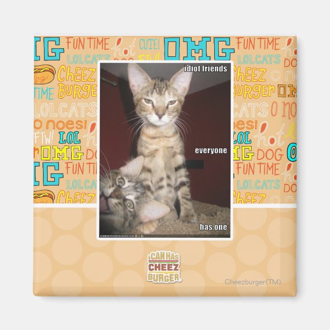 Idiot Friends Magnet (Vorne)