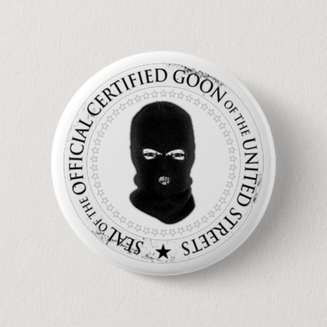 Idiot-Knopf Button (Vorderseite)