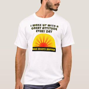 Idioten passieren Lustiges T-Shirt
