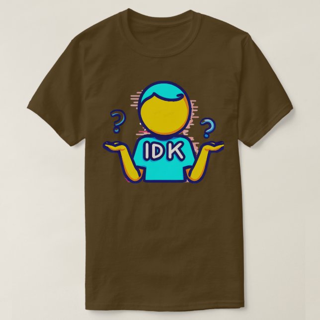IDK-Hemd T-Shirt (Design vorne)