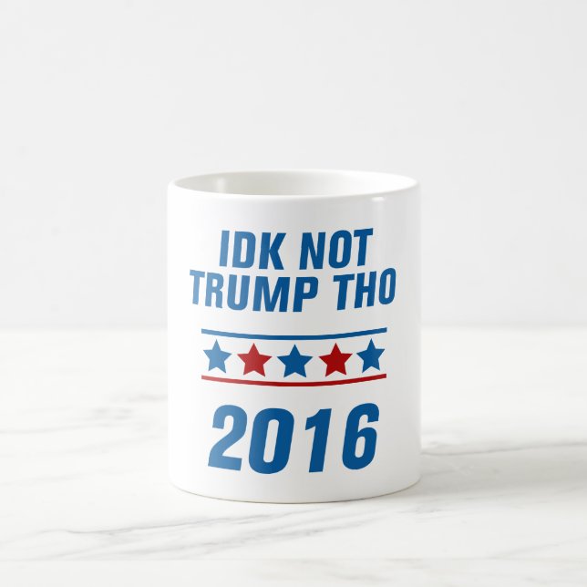 Idk nicht Trumpf Tho Kaffeetasse (Mittel)