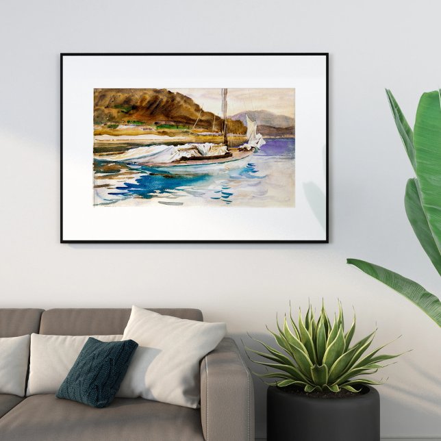 Idle Sails (1913) von John Singer Sargent Poster (Von Creator hochgeladen)