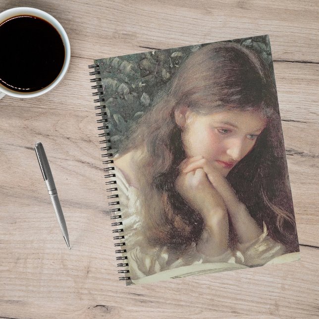 Idle Tears par Edward Robert Hughes Carnet (Créateur téléchargé)