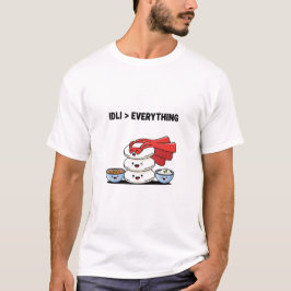 Idli ist mein Superheld | Funny South Indian Feins T-Shirt