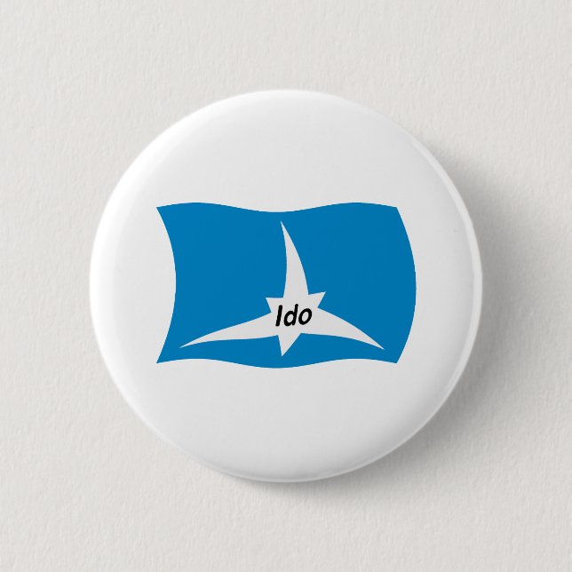 Ido Flag Button (Vorderseite)