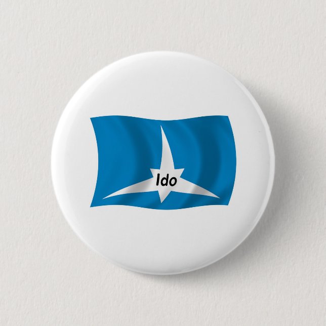 Ido Flag Button (Vorderseite)