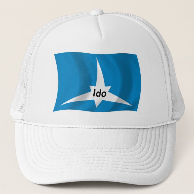 Ido Flag Hat Truckerkappe (Vorderseite)