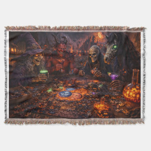 Idol-Bankett-Goth-Halloween Decke