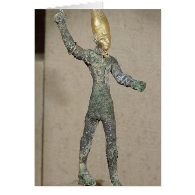 Idol des Gott Baal, von Ugarit, Syrien (Vorne)