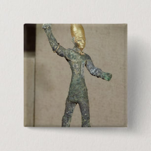 Idol des Gott Baal, von Ugarit, Syrien Button