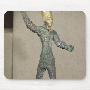 Idol des Gott Baal, von Ugarit, Syrien Mousepad