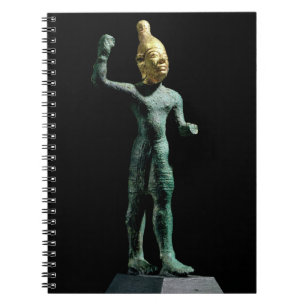 Idol des Sturmgott Baal, von Syrien, Notizblock