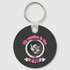 Idol Singing Passion KPop Music Fan Art Design Schlüsselanhänger