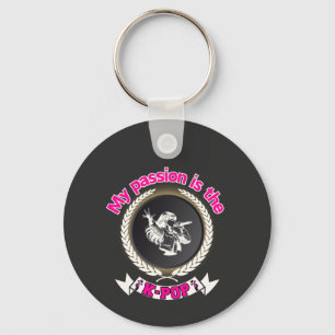 Idol Singing Passion KPop Music Fan Art Design Schlüsselanhänger