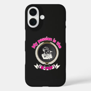 Idol singt KPop Passion Music Culture Fandom Ene iPhone 16 Hülle