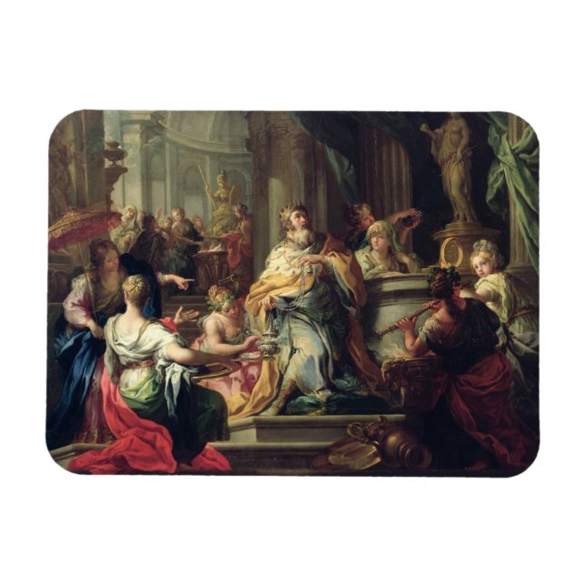 Idolisation of Solomon, c.1735 Magnet (Horizontal)