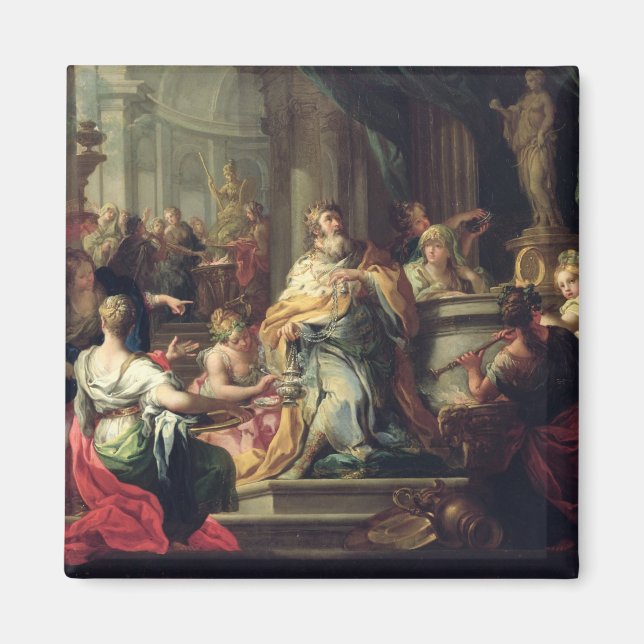 Idolisation of Solomon, c.1735 Magnet (Vorne)