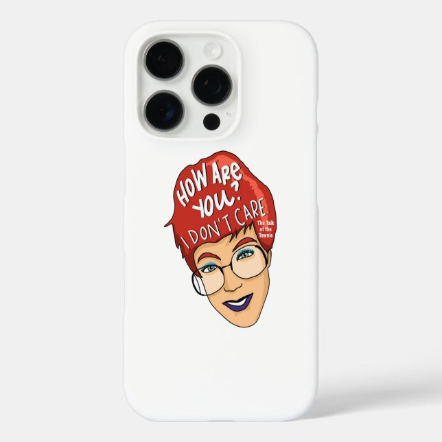 iDon'tCare iPhone Case (Rückseite)