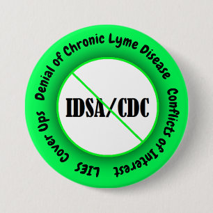 IDSA Interessenkonflikt Button Lyme-Borreliose