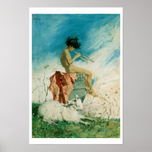 Idyll, 1868 (ohne Papier) Poster