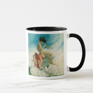 Idyll, 1868 (w/c auf Papier) Tasse
